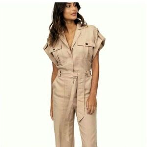 H&M Tan Jumpsuit
